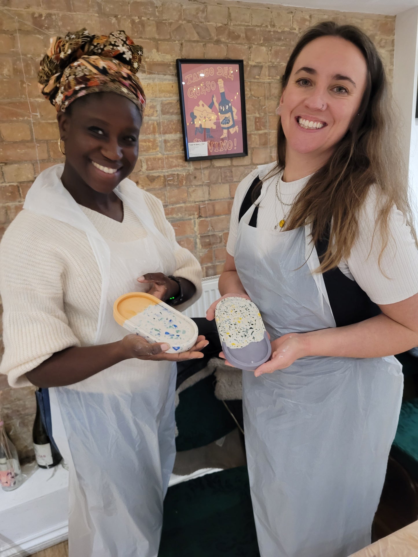 Women Will Create Xmas fair -Terrazzo Workshops