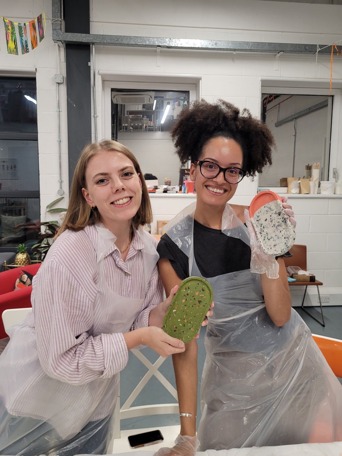 Women Will Create Xmas fair -Terrazzo Workshops