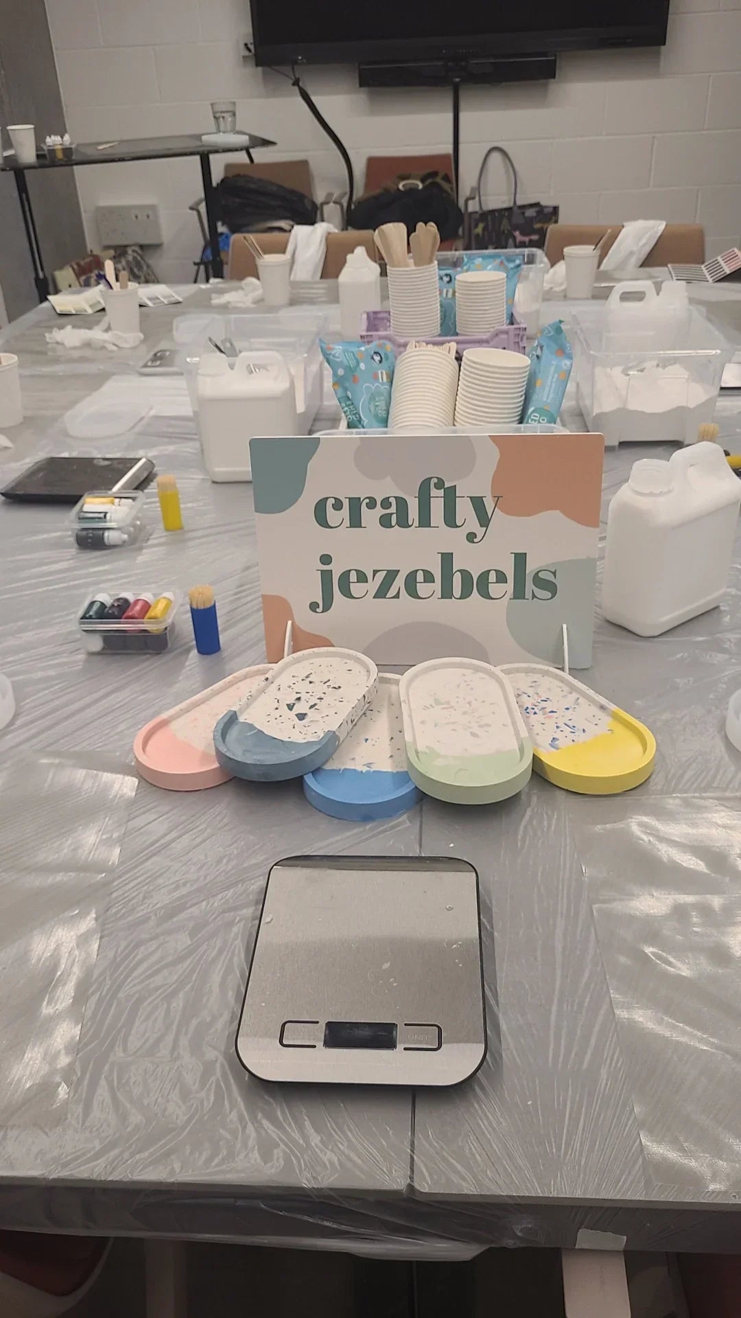 Gipsy Hill Taproom - Jesmonite Terrazzo & Marbling Workshop - Thursday Evening