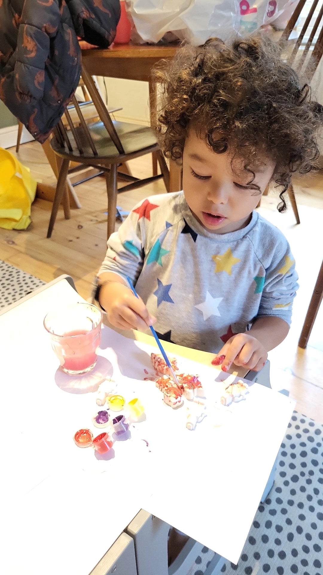 DIY Dino paint kit