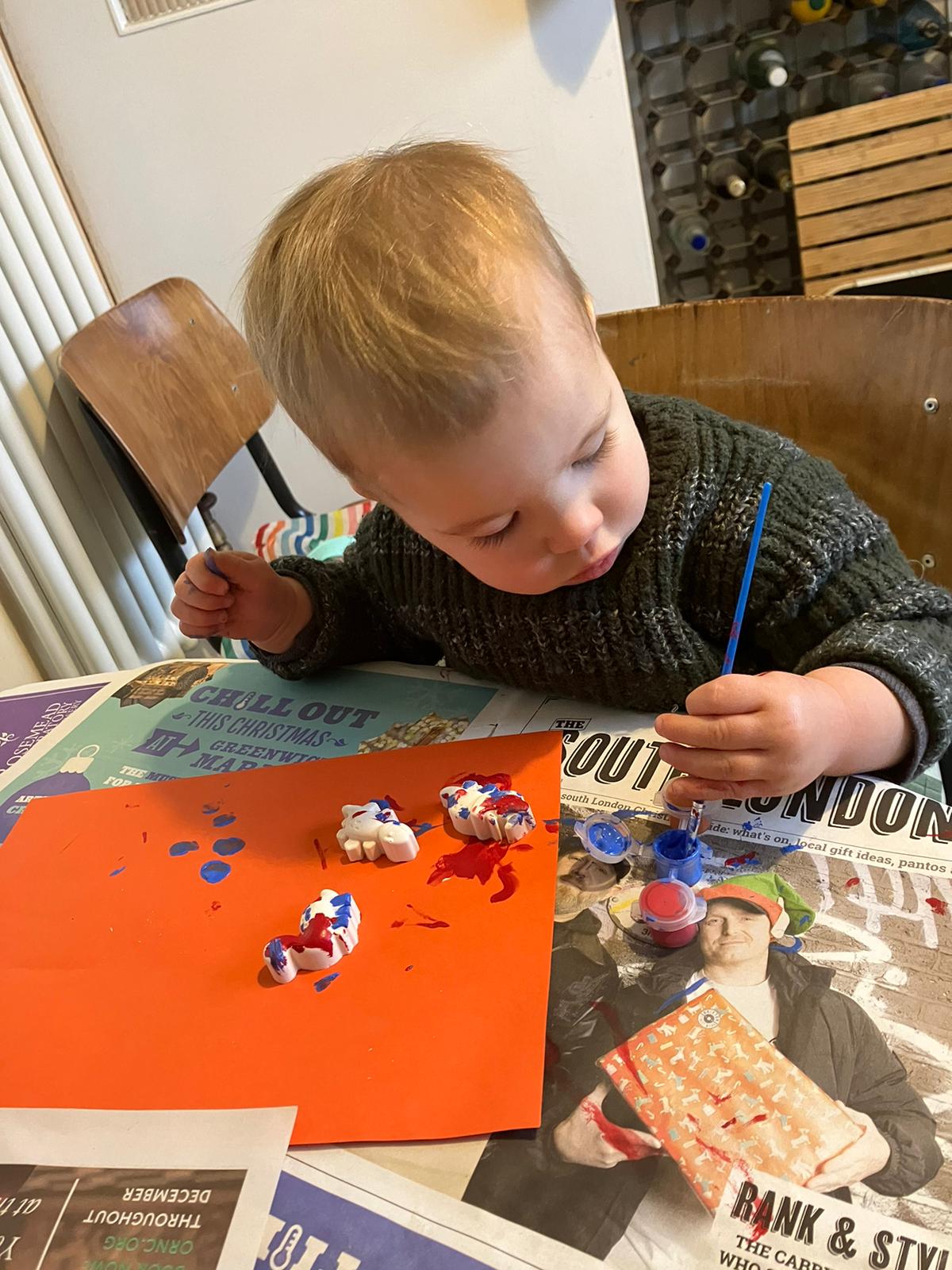 DIY Dino paint kit