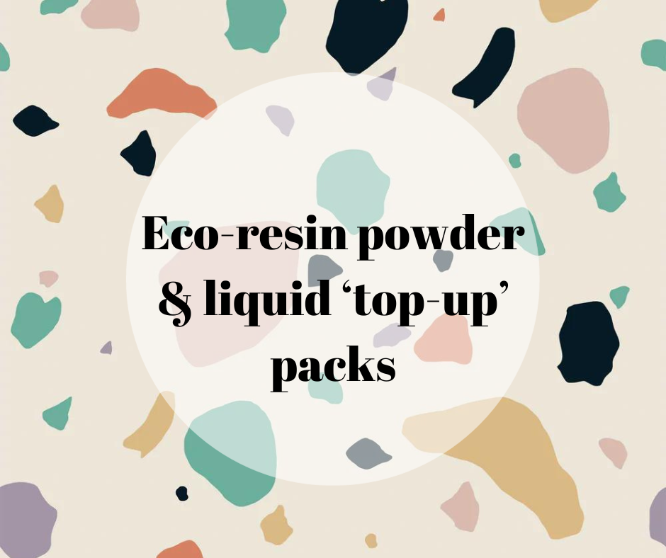 Eco-resin Powder & Liquid top-up packs