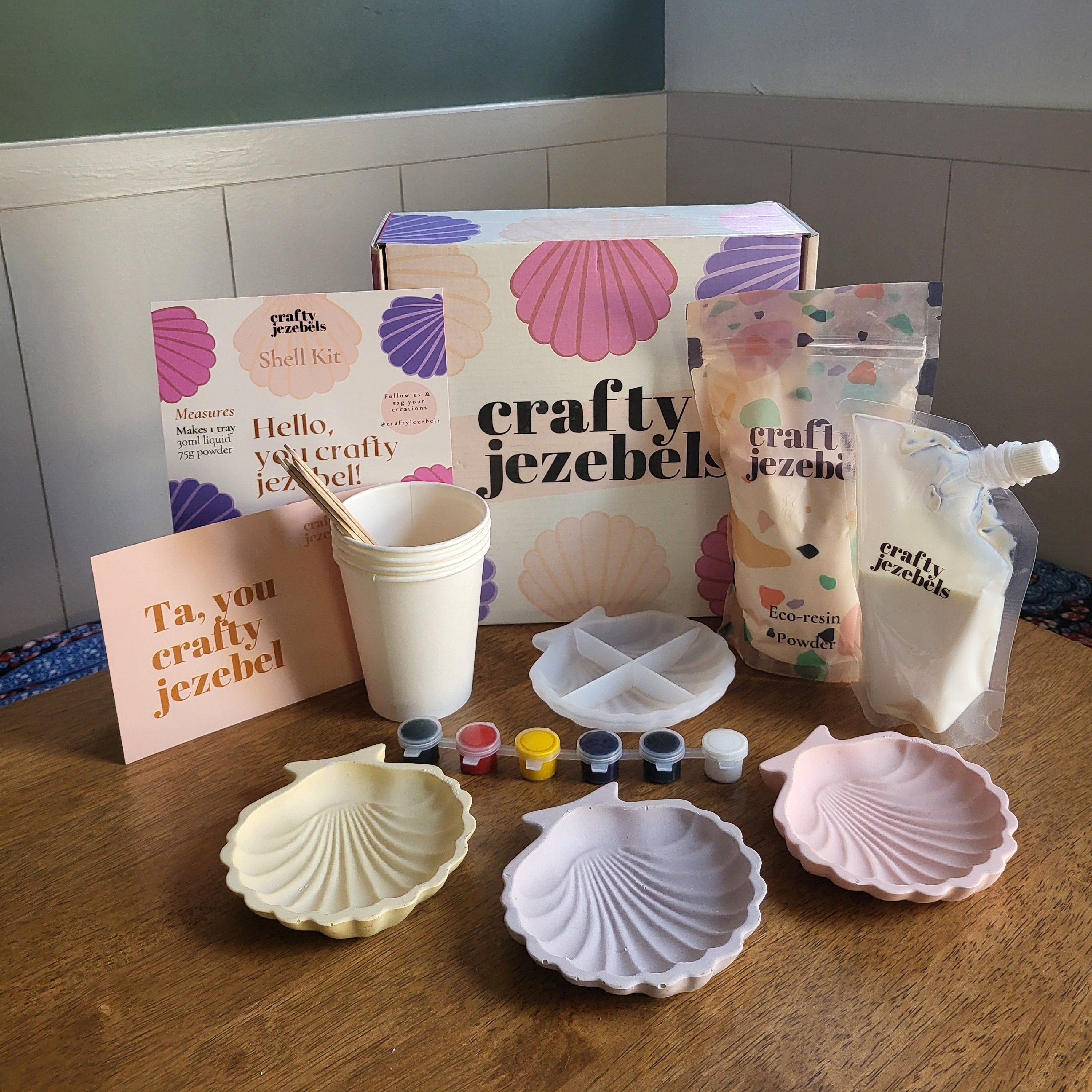 Shell Craft Kit – Crafty Jezebels