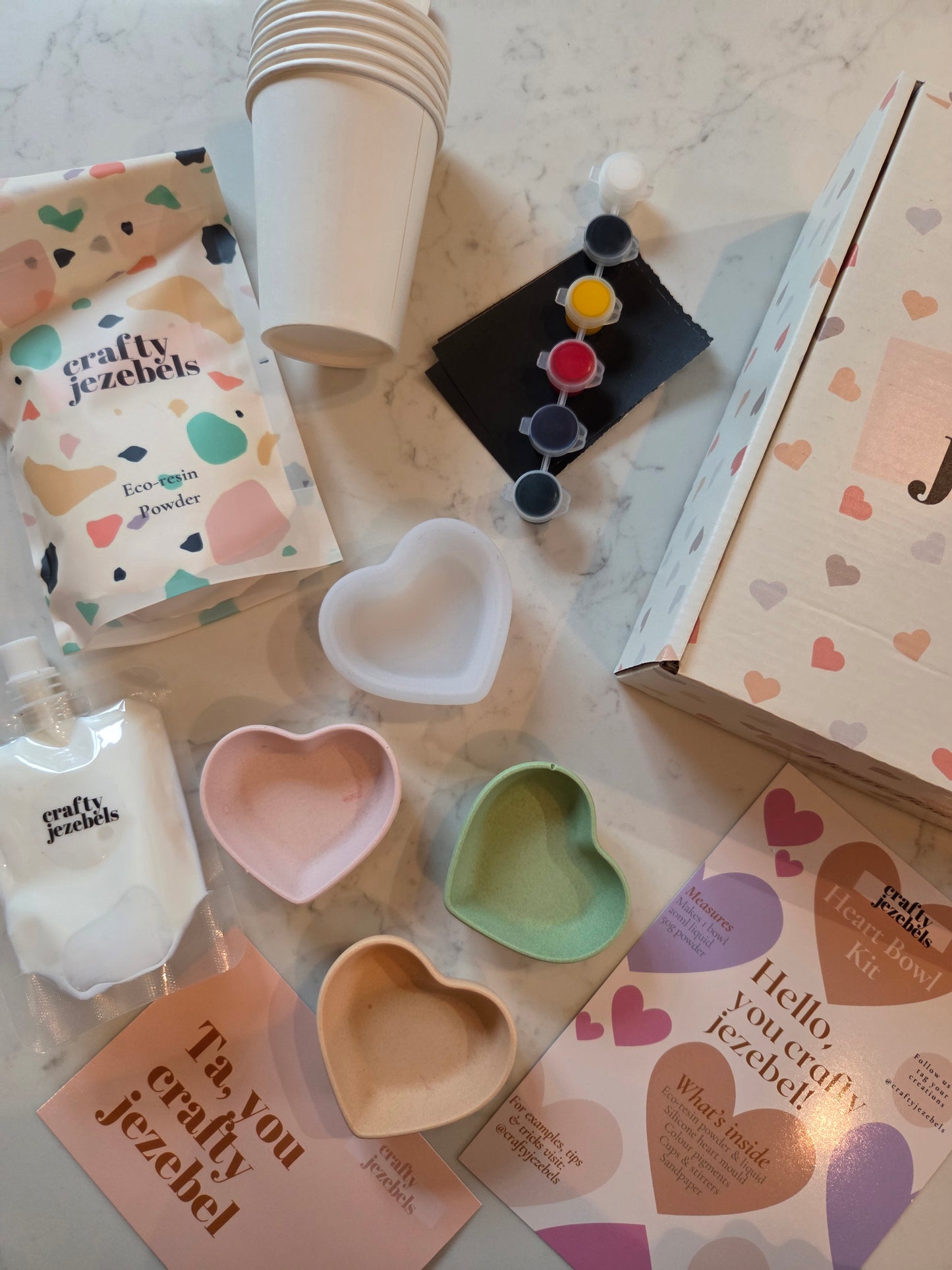 Heart Bowl Craft Kit